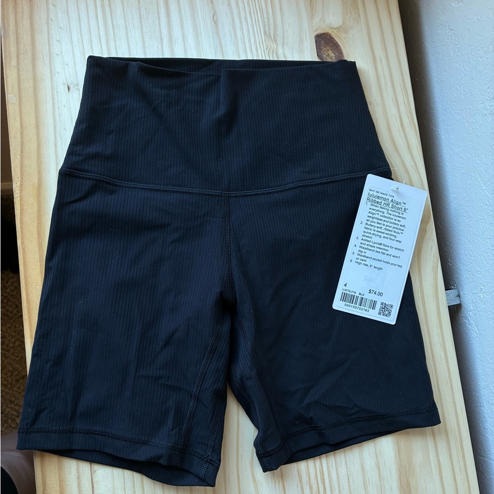 Lululemon align ribbed shorts